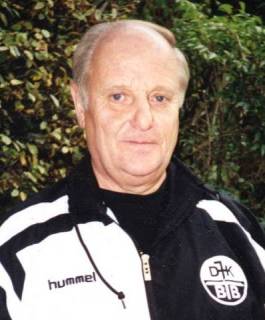 André Lütz, Ehrenmitglied des BTB, im Sommer 2000